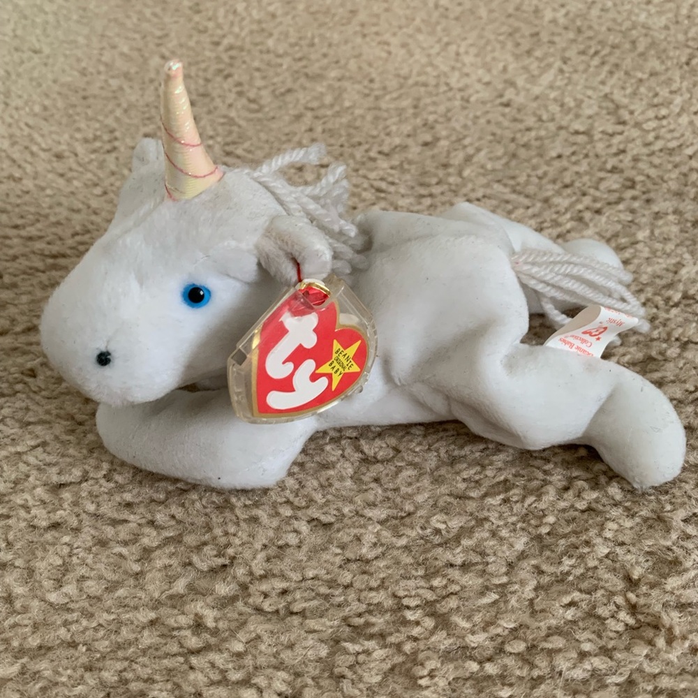 Rare 1993 mystic unicorn Beanie Babies